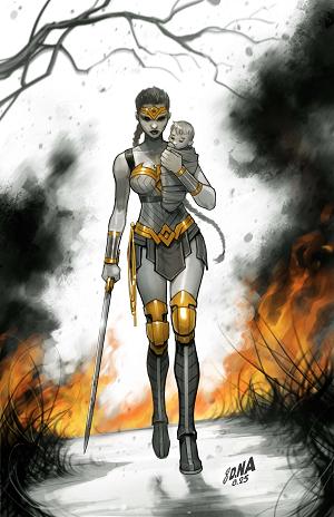 Wonder Woman #28 CVR B CVR B DAVID NAKAYAMA CARD STOCK cover