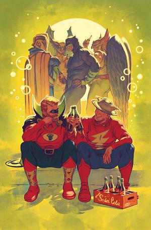Jsa #14 CVR B CVR B DAVID TALASKI CARD STOCK cover