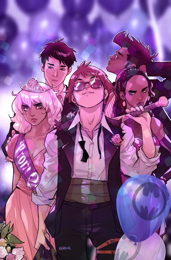 Gotham Academy First Year #3 CVR A KARL KERSCHL cover