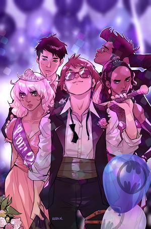 Gotham Academy First Year #3 CVR A KARL KERSCHL cover
