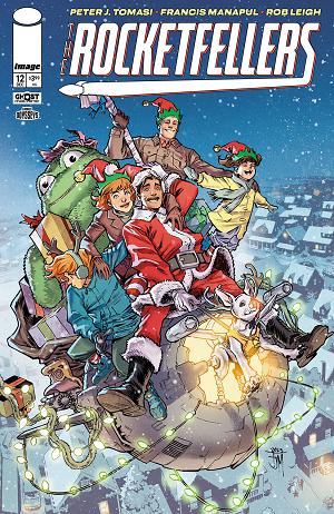 Rocketfellers #12 CVR A FRANCIS MANAPUL & PETER SNEJBJERG cover