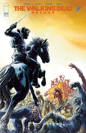 Walking Dead Deluxe #127 CVR C CVR C STEFFANO GAUDIANO CONNECTING cover