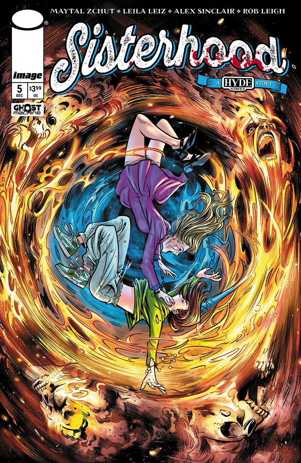Sisterhood A Hyde Street Story #5 CVR A LEILA LEIZ & ALEX SINCLAIR cover