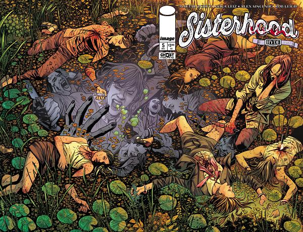 Sisterhood A Hyde Street Story #5 CVR B (OF 5) CVR B BRYAN HITCH & BRAD ANDERSON WRAPAROUND cover