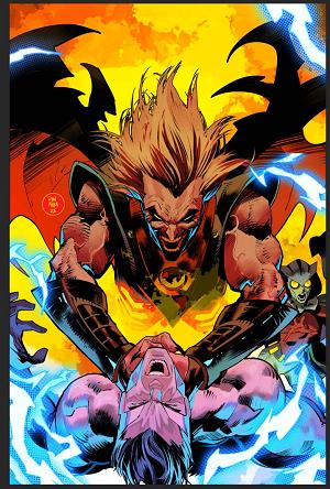 Justice League Unlimited #14 CVR A DAN MORA (DC K.O.) cover