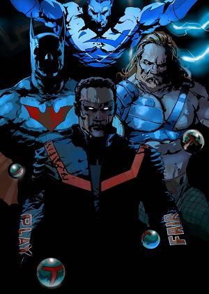 Justice League Unlimited #14 CVR E CVR E STEVAN SUBIC GLOW-IN-THE-DARK cover