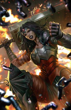 Absolute Wonder Woman #15 CVR B CVR B DERRICK CHEW CARD STOCK cover