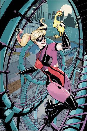 Harley Quinn #57 CVR E CVR E TERRY DODSON & RACHEL DODSON CARD STOCK cover