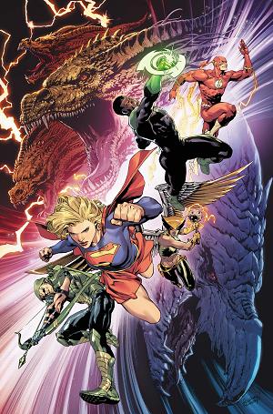 Justice League Vs Godzilla Vs Kong 2 #6 CVR B (OF 7) CVR B CARLO PAGULAYAN CARD STOCK cover