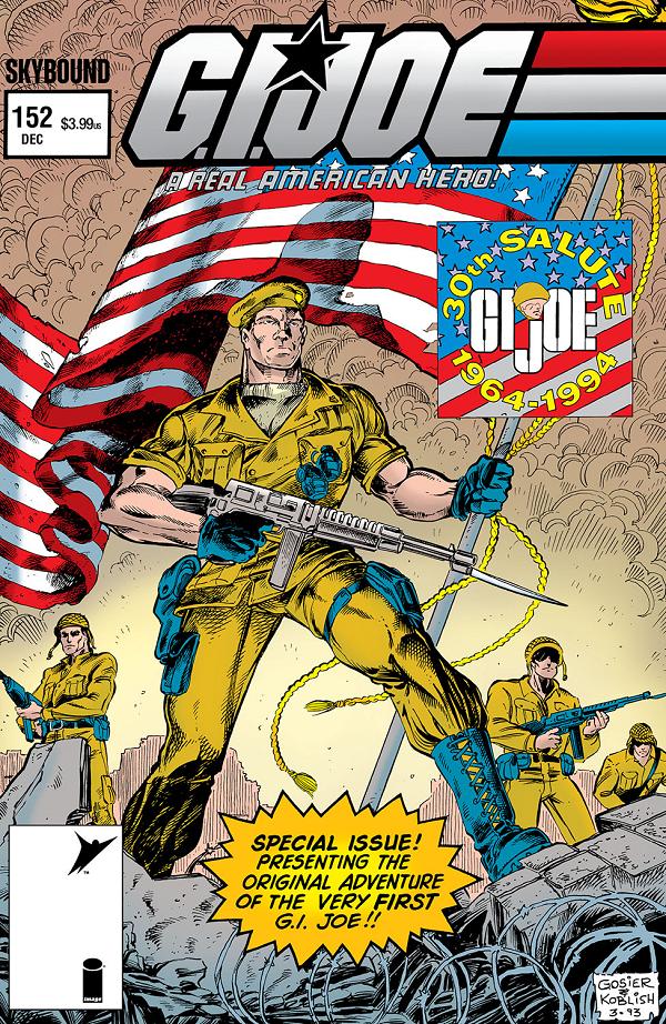 Gi Joe A Real American Hero Hama Files Edition #152 CVR A PHIL GOSIER & SCOTT KOBLISH & CHI cover