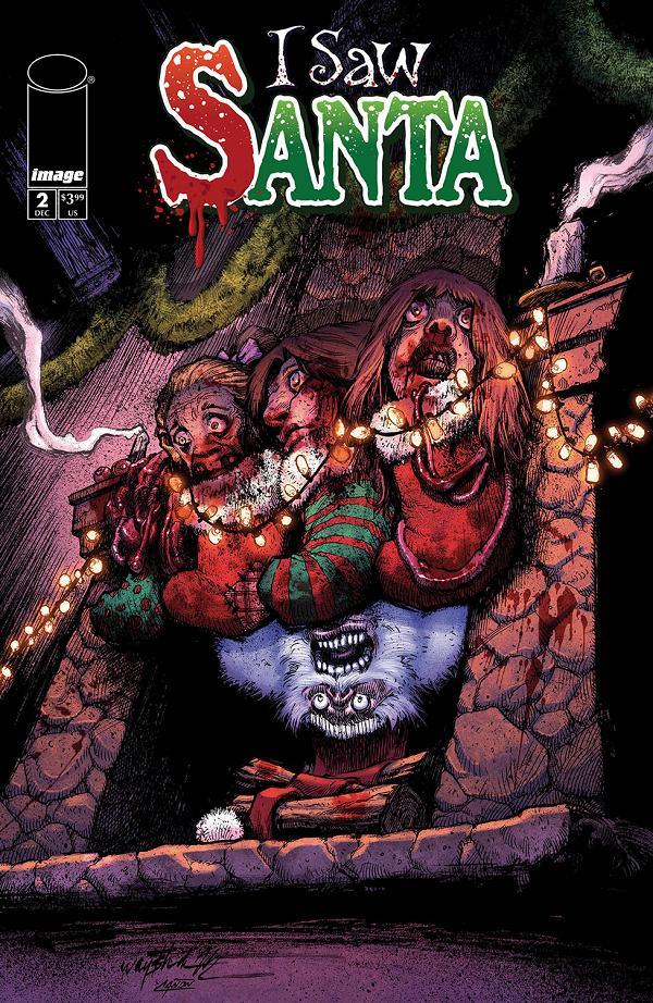 I Saw Santa A Spawn Universe Christmas Story #2 CVR B (OF 2) CVR B JONATHAN WAYSHAK cover