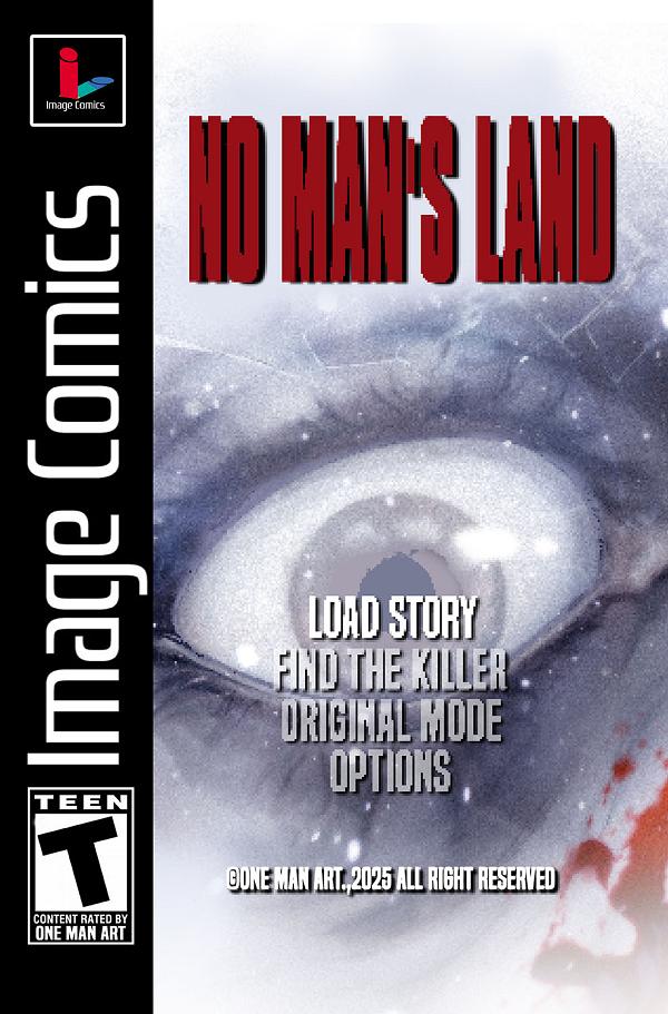 No Mans Land #4 CVR B (OF 4) CVR B SZYMON KUDRANSKI PLAYSTATION cover