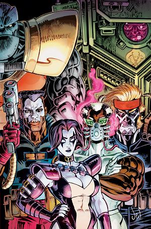 Free Planet #7 CVR D CVR D JED DOUGHERTY YOUNGBLOOD TEAM UP cover