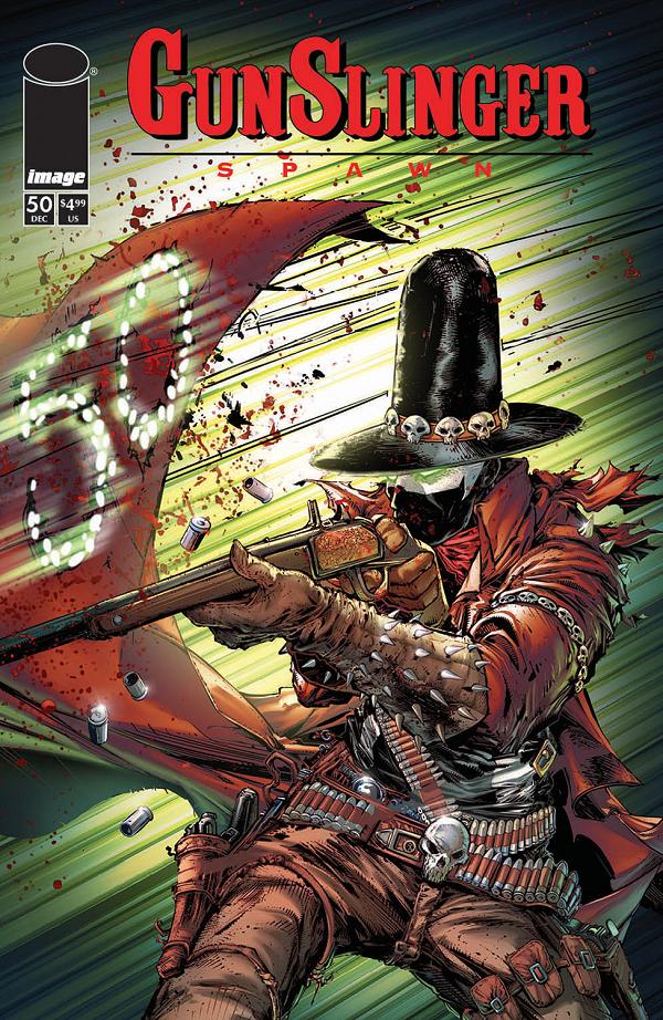 Gunslinger Spawn #50 cover by Todd McFarlane