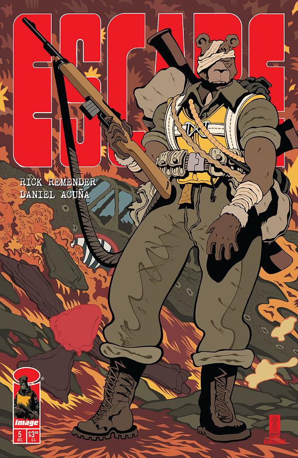 Escape #5 CVR B CVR B INC 1:15 TRADD MOORE cover
