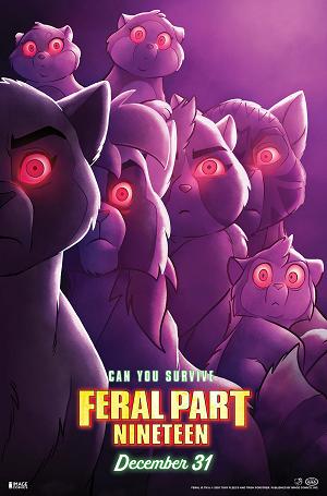 Feral #19 CVR B CVR B TONY FLEECS & TRISH FORSTNER MOVIE POSTER HOMAGE cover