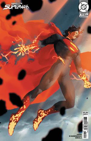 Absolute Superman #10 CVR B CVR B GERALD PAREL CARD STOCK cover