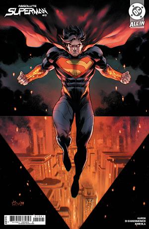 Absolute Superman #10 CVR D CVR D INC 1:25 TIRSO CARD STOCK cover