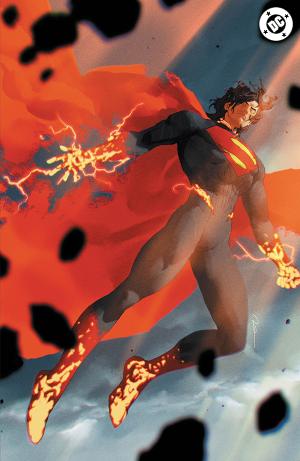 Absolute Superman #10 CVR E CVR E INC 1:50 GERALD PAREL CARD STOCK cover