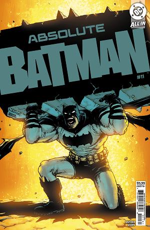 Absolute Batman #11 CVR C CVR C CHRIS BURNHAM CARD STOCK cover