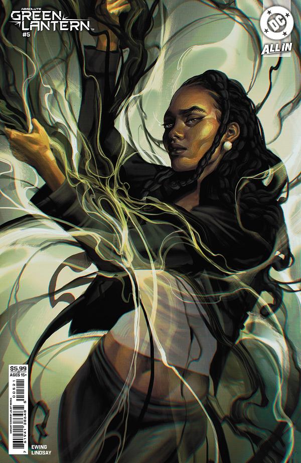 Absolute Green Lantern #5 CVR B CVR B JULIET NNEKA CARD STOCK cover