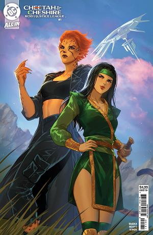 Cheetah And Cheshire Rob The Justice League #1 CVR C (OF 6) CVR C LESLEY LEIRIX LI CARD STOCK cover