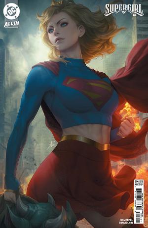 Supergirl #4 CVR B CVR B STANLEY ARTGERM LAU CARD STOCK cover