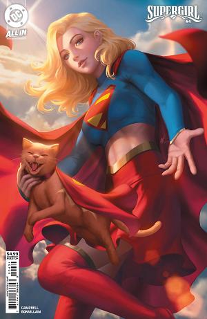 Supergirl #4 CVR C CVR C EJIKURE CARD STOCK cover
