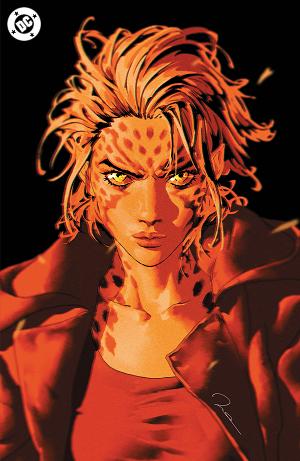 Cheetah And Cheshire Rob The Justice League #1 CVR E (OF 6) CVR E JEEHYUNG LEE FOIL cover