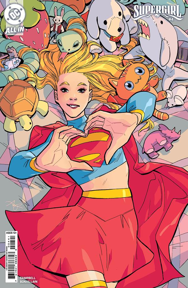 Supergirl #4 CVR D CVR D INC 1:25 AMY REEDER CARD STOCK cover