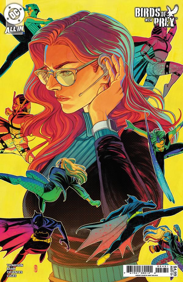 Birds Of Prey #24 CVR B CVR B NIMIT MALAVIA CARD STOCK cover