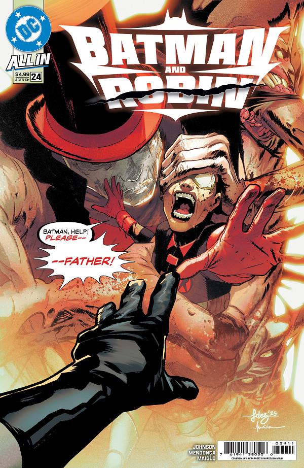 Batman And Robin #24 CVR A JAVIER FERNANDEZ cover