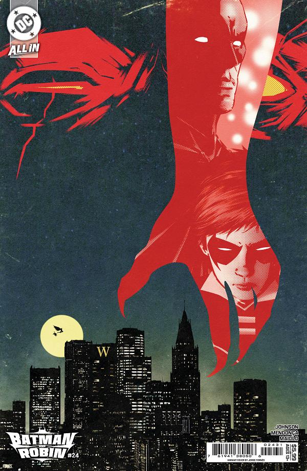 Batman And Robin #24 CVR C CVR C JORGE FORNES CARD STOCK cover