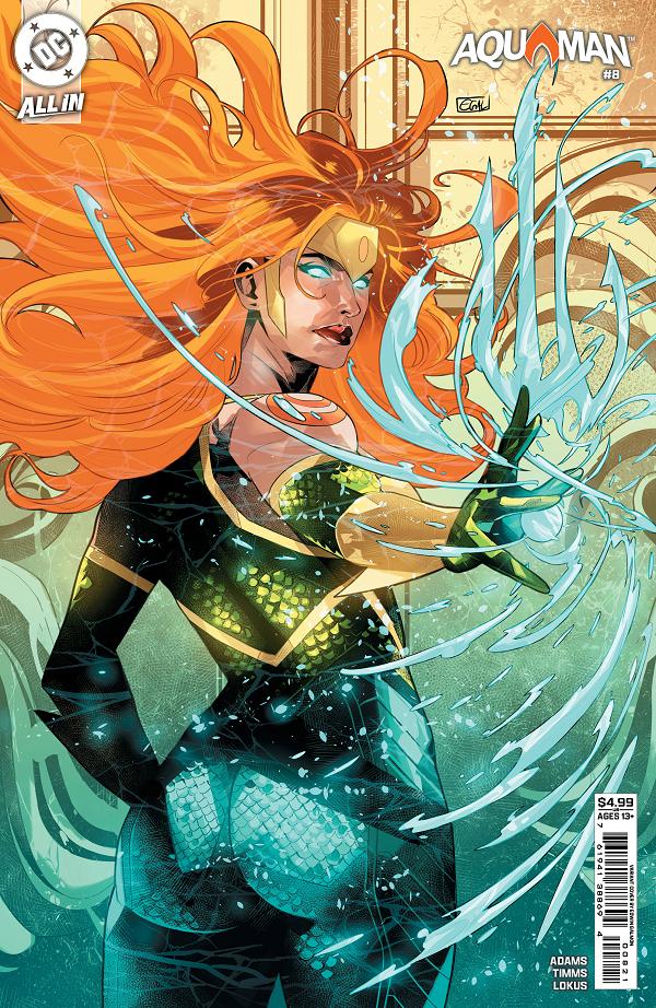 Aquaman #8 CVR C CVR C EDWIN GALMON CARD STOCK cover