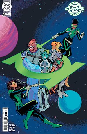 Green Lantern Corps #7 CVR D CVR D INC 1:25 NATACHA BUSTOS CARD STOCK cover