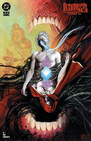Resurrection Man Quantum Karma #5 CVR B (OF 6) CVR B STEVE BEACH CARD STOCK cover
