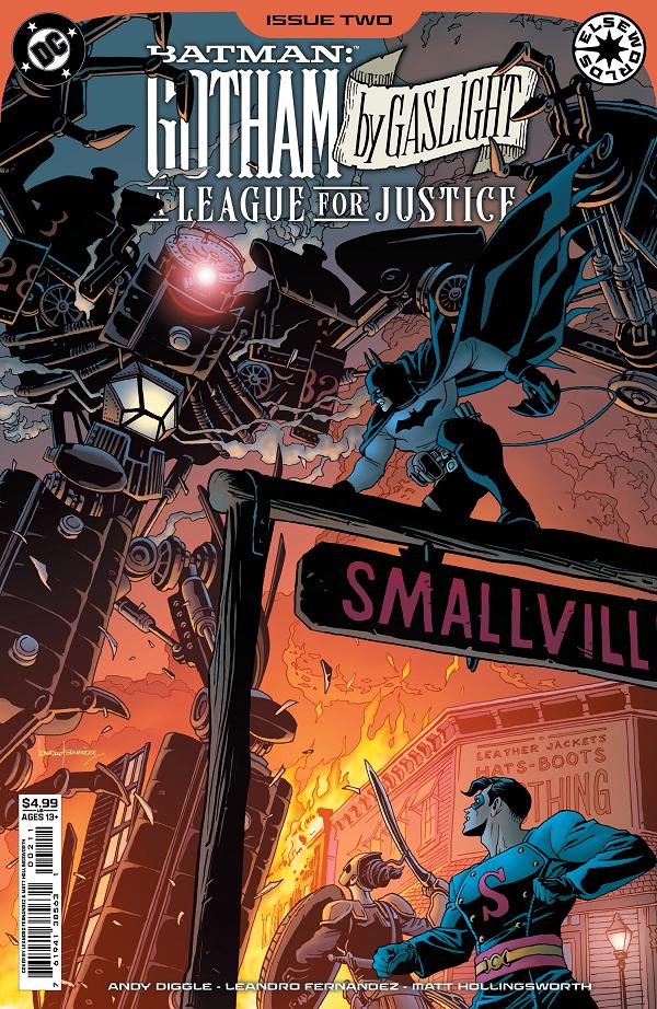 Batman Gotham By Gaslight A League For Justice #2 CVR A LEANDRO FERNANDEZ cover