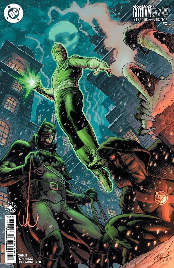 Batman Gotham By Gaslight A League For Justice #2 CVR D (OF 6) CVR D INC 1:25 MARCO SANTUCCI CARD STOCK cover