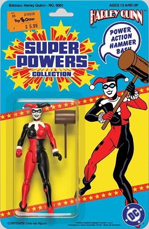 Batman Harley Quinn #1 CVR B FACSIMILE EDITION CVR B JASON GEYER & ALEX SAVIUK SUPER POWERS CARD STOCK cover