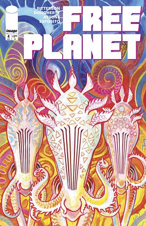 Free Planet #4 CVR B CVR B JED DOUGHERTY TENTACLES cover