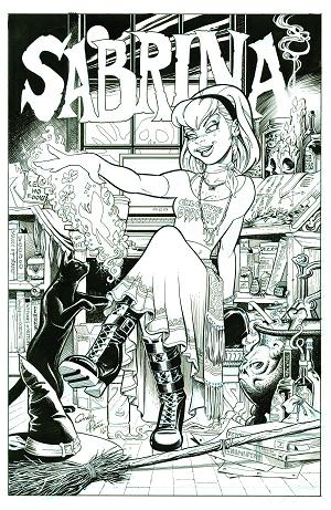 Archie Facsimile #7 CVR B SABRINA THE TEENAGE WITCH #1 CVR B ANDY PRICE cover