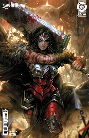 Absolute Wonder Woman #11 CVR B CVR B DERRICK CHEW CARD STOCK cover