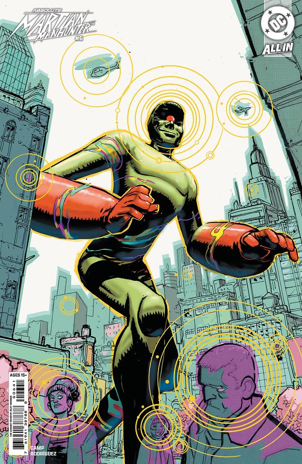Absolute Martian Manhunter #6 CVR D (OF 12) CVR D INC 1:25 RILEY ROSSMO CARD STOCK cover