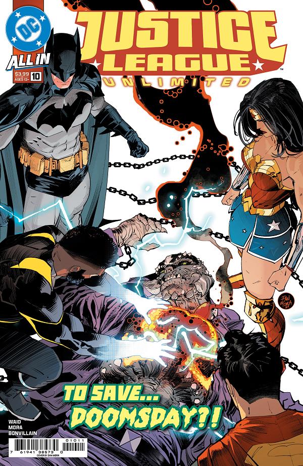 Justice League Unlimited #10 CVR A DAN MORA cover
