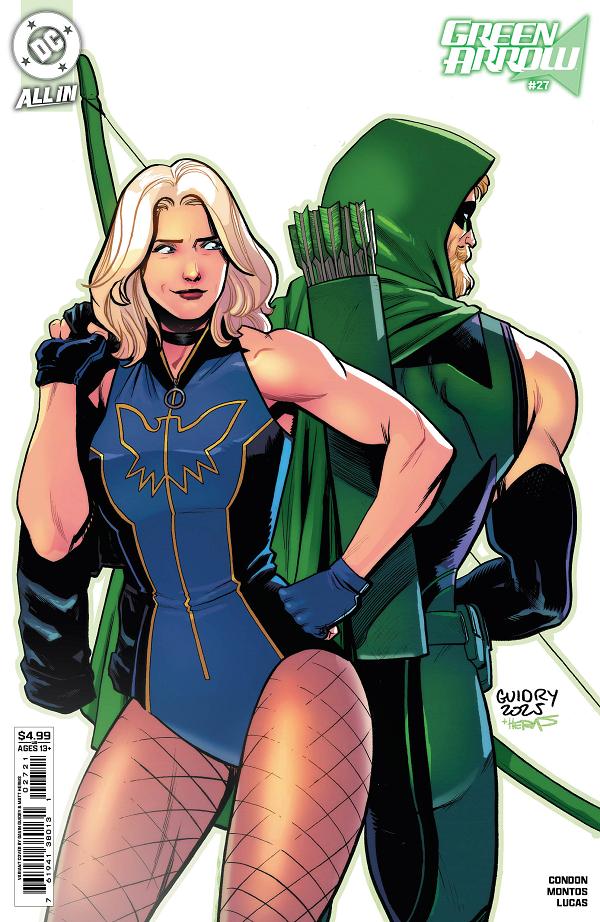 Green Arrow #27 CVR B CVR B GAVIN GUIDRY CARD STOCK cover