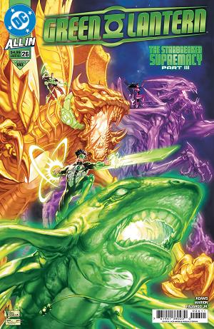 Green Lantern #26 CVR A V KEN MARION CONNECTING (STARBREAKER SUPREMACY) cover