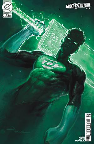 Green Lantern #26 CVR B CVR B DAVIDE PARATORE CARD STOCK cover