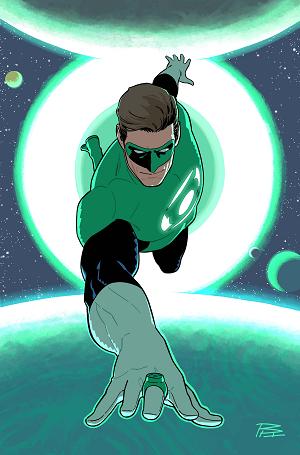 Green Lantern #26 CVR D CVR D BRUNO REDONDO ARTIST SPOTLIGHT CARD STOCK cover