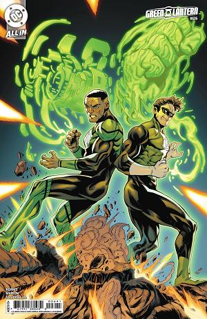 Green Lantern #26 CVR E CVR E INC 1:25 CHRIS CAMPANA & NORM RAPMUND CARD STOCK cover