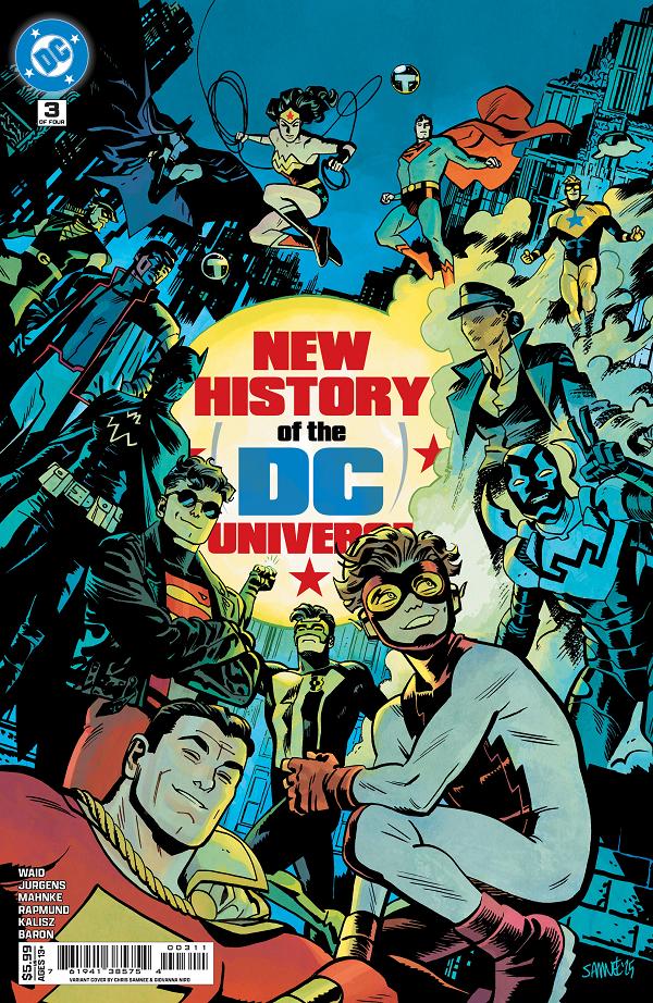 New History Of The Dc Universe #3 CVR A CHRIS SAMNEE cover